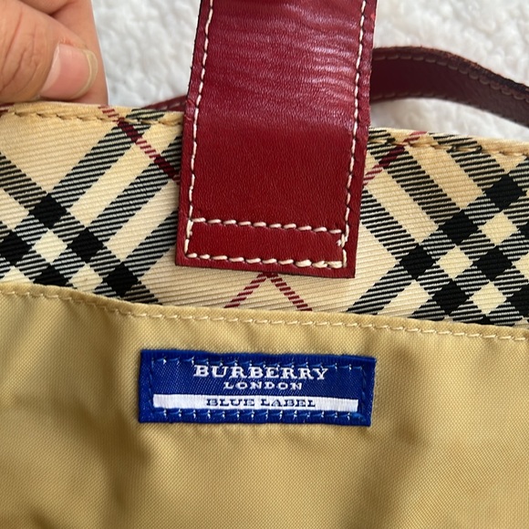 BURBERRY LONDON BLUE LABEL HAND BAG - Picture 5 of 11